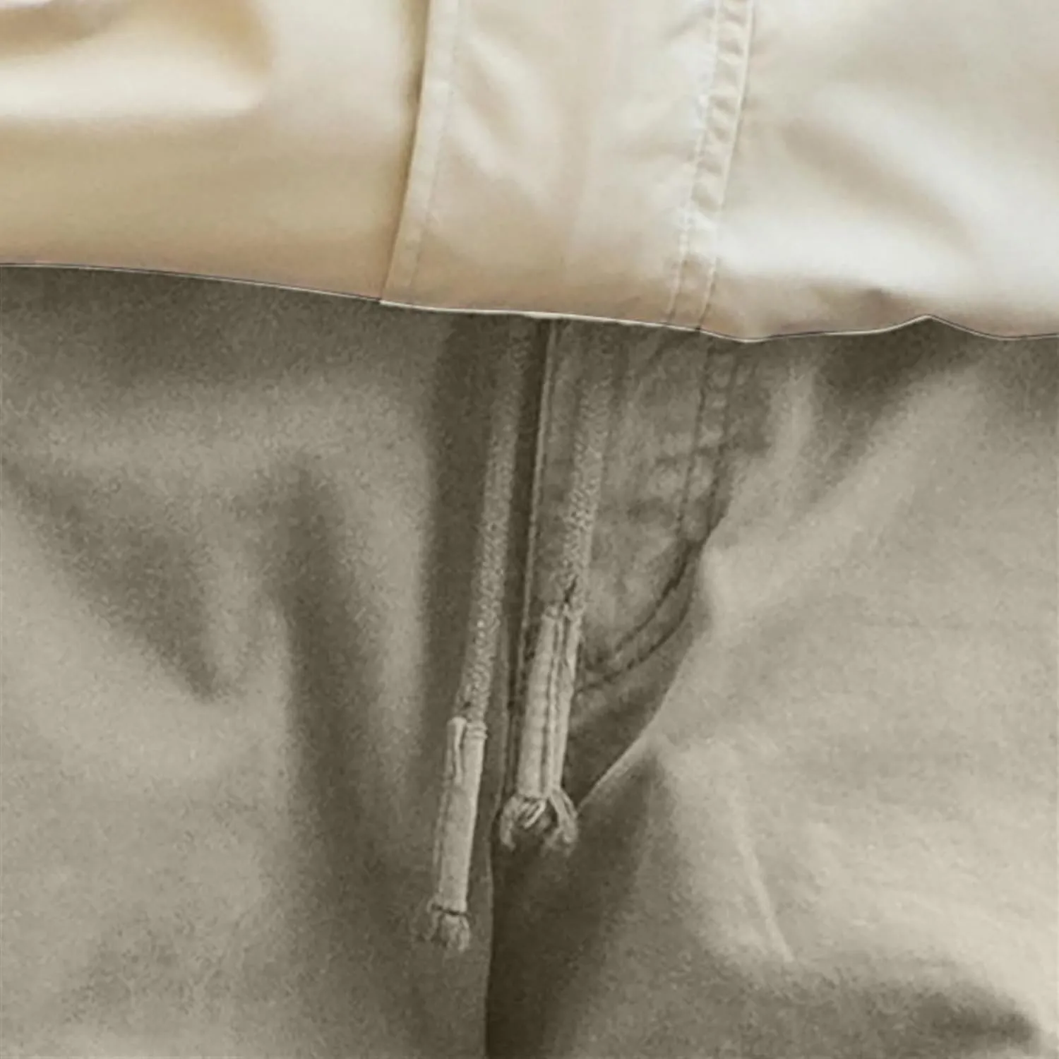 Mens Casual Cargo Pants Elastic Waist Stretch Drawstring Relaxed Fit Jogger Pants Classic Gym Hiking Workout Trousers