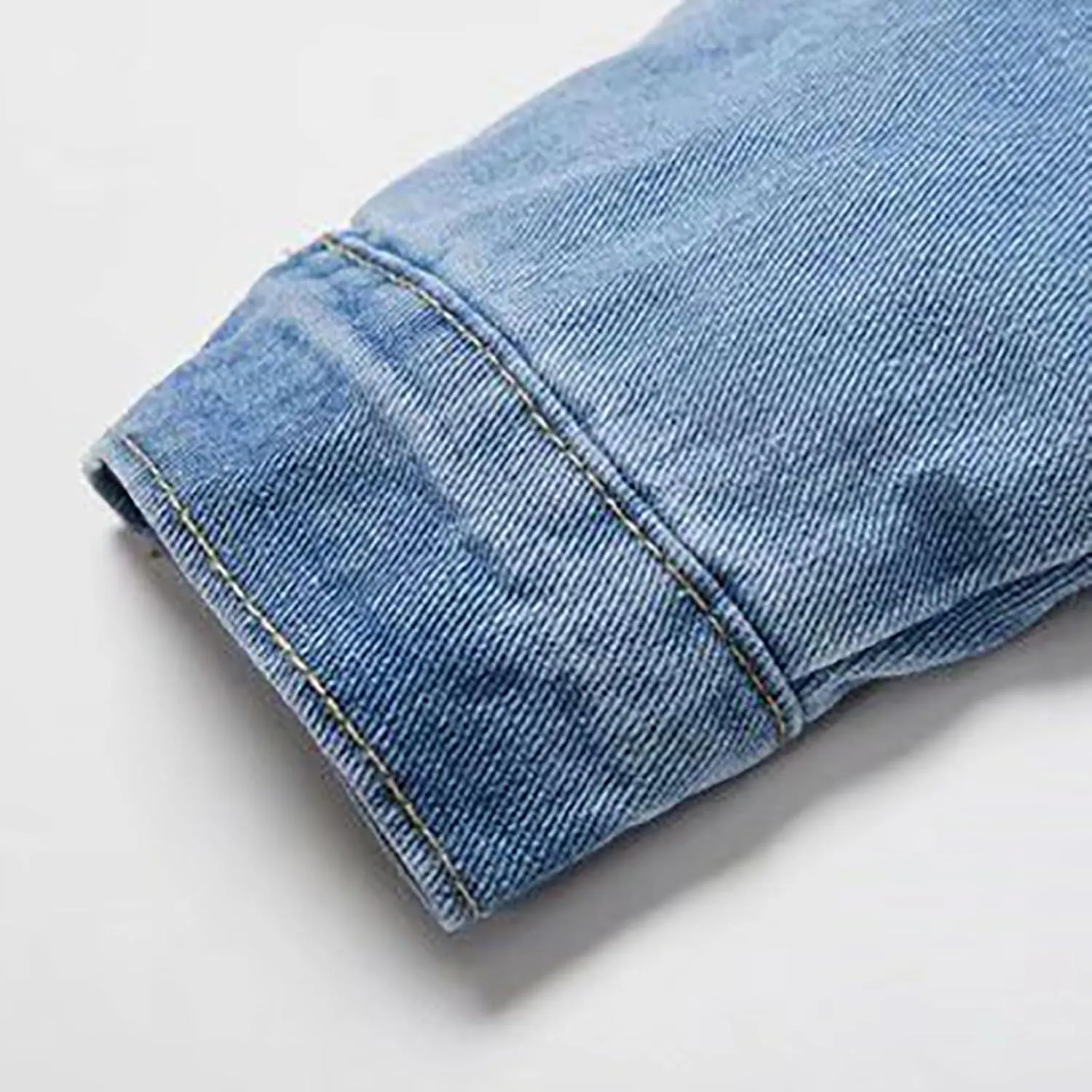 Men's Denim Jackets Thick Fleece Lined Trucker Jackets Casual Jean Coat Fashion Winter Warm Outwear Jacket