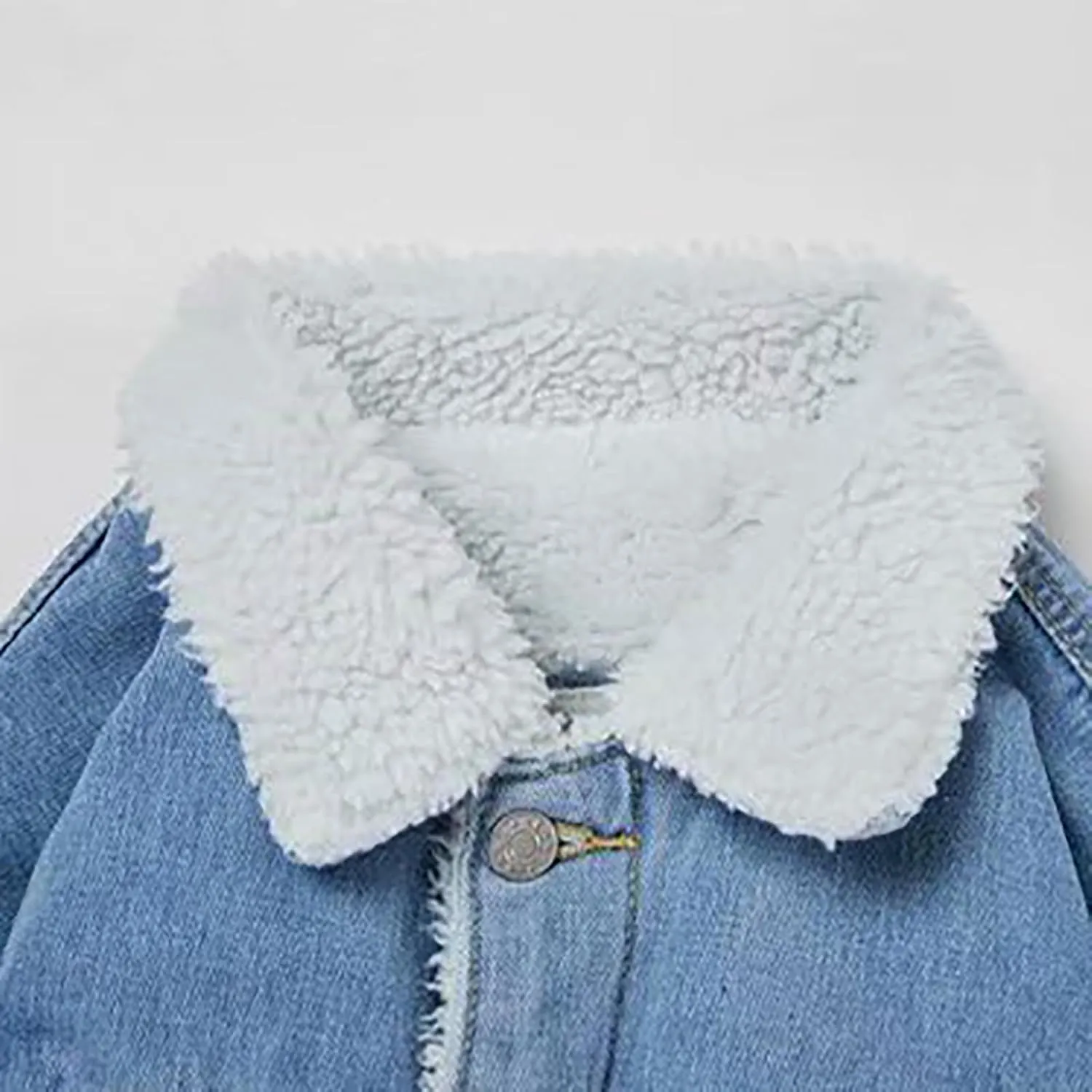 Men's Denim Jackets Thick Fleece Lined Trucker Jackets Casual Jean Coat Fashion Winter Warm Outwear Jacket