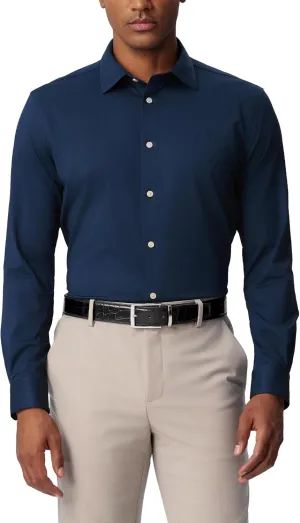Mens Dress Shirts Slim Fit Wrinkle Free Stretch Non Iron Soft French Cuff Button Down Shirts