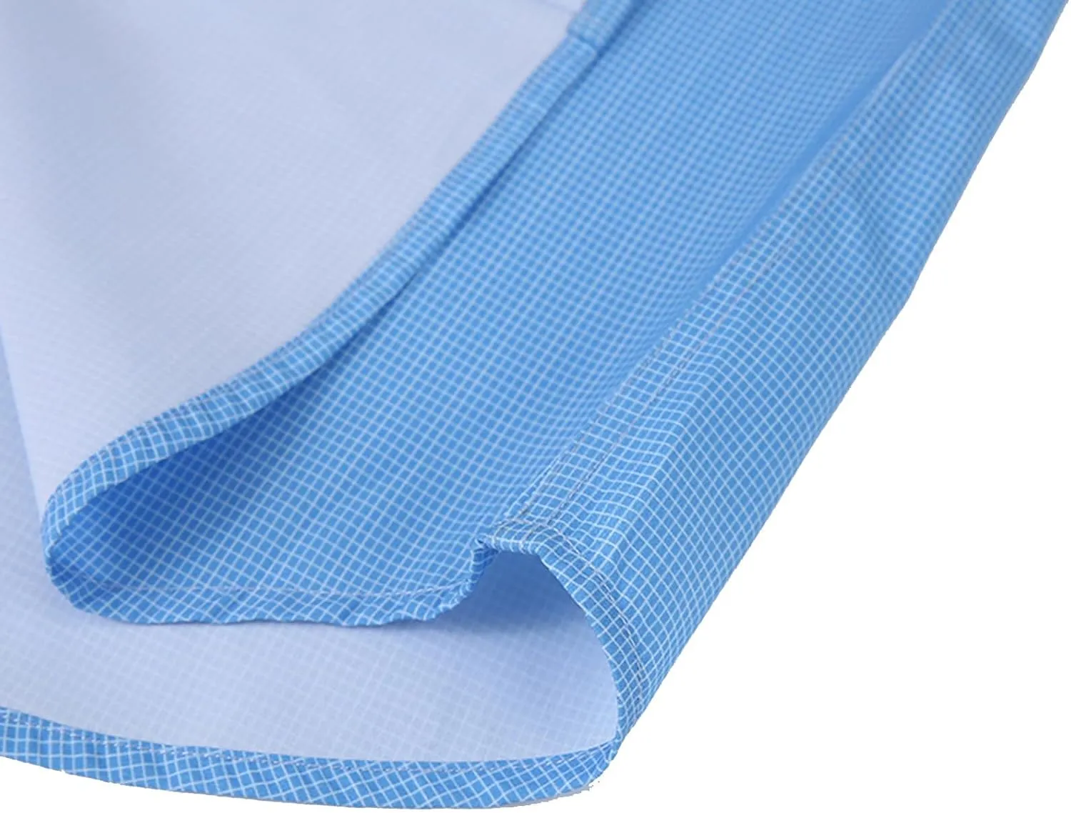 Men's Dress Shirts Solid Causal Long Sleeve Business Button Down Shirts Regular Fit Stretch Cotton Formal Dress Shirts