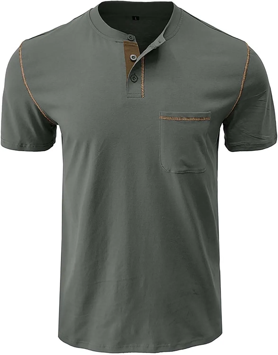 Men's Golf Polo Shirts Crewneck Dry Fit Wrinkle Free Lightweight Business Summer Shirts 2025