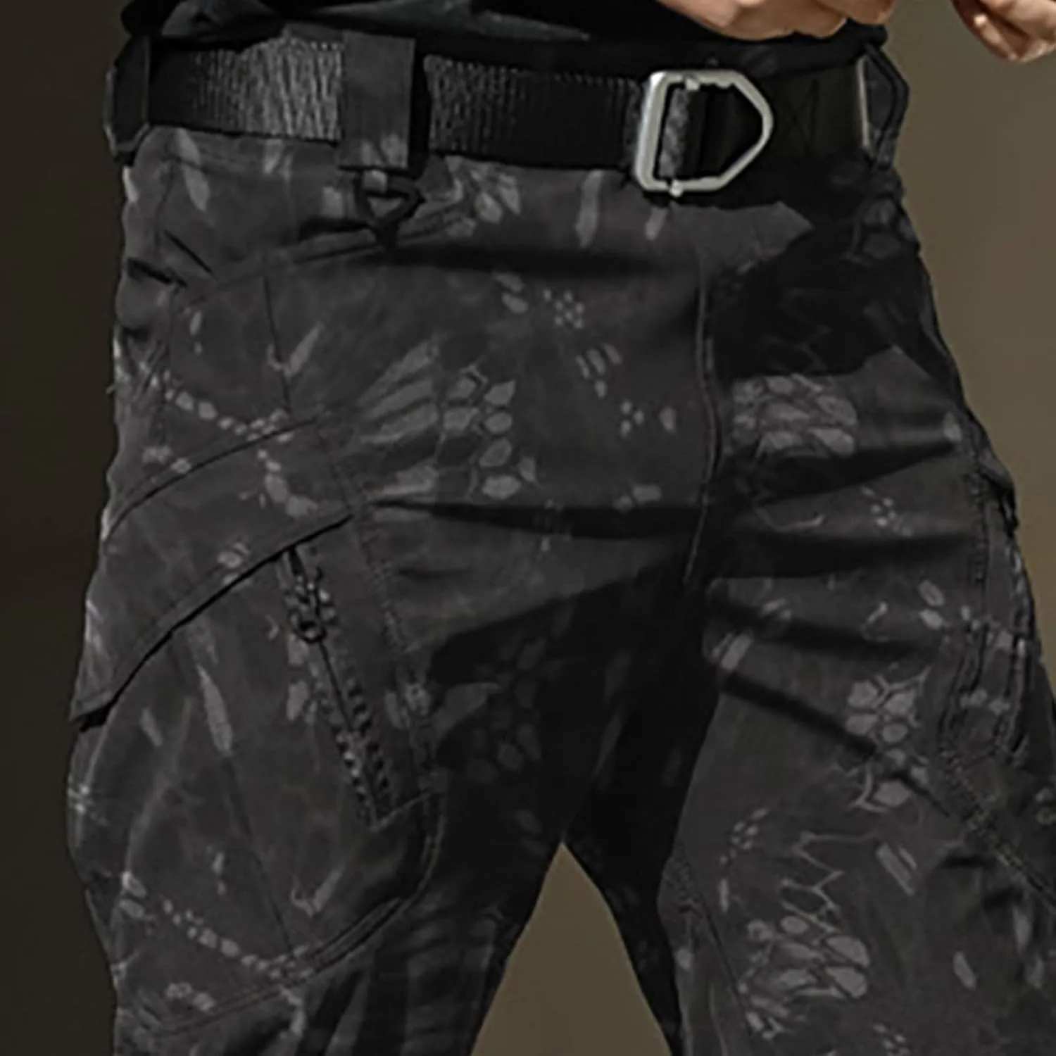 Men's Hiking Tactical Pants Khaki Pants Mens Relaxed Fit Dress Sweatpants for Men Jogger Scrubs for Mens Brown Pants