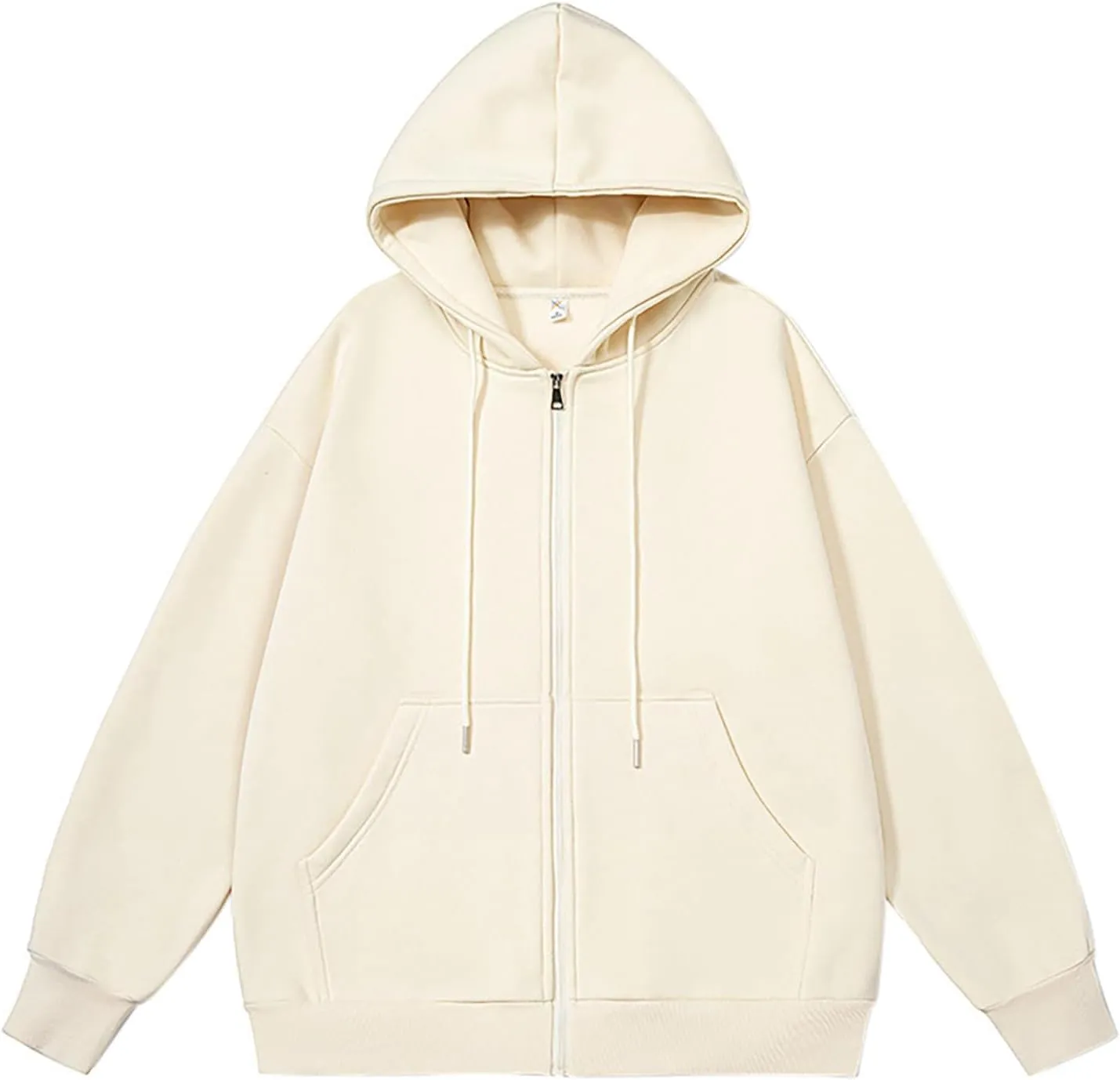 Men'S Hoodie Full Zip Up Sweatshirt With Pockets Oversized And Comfortable Outdoor Jackets For Men,Hooded Sweatshirts
