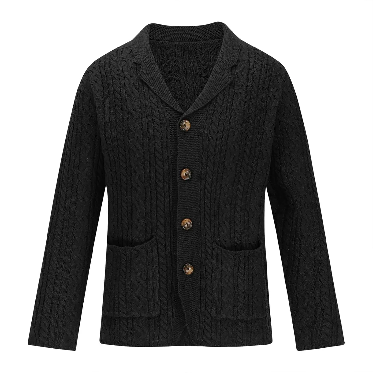 Mens Knit Cardigan Sweaters Lightweight Button Down Sweaters Shawl Collar Cardigan Sweater Winter Knit Sweater