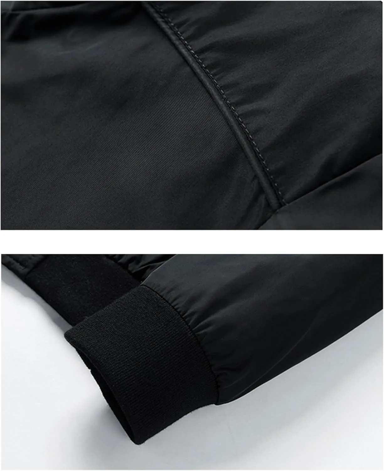 Men's Lightweight Bomber Jacket Casual Softshell Jackets Slim Fit Hiking Windbreaker Fall Spring Outdoor Fashion Coat