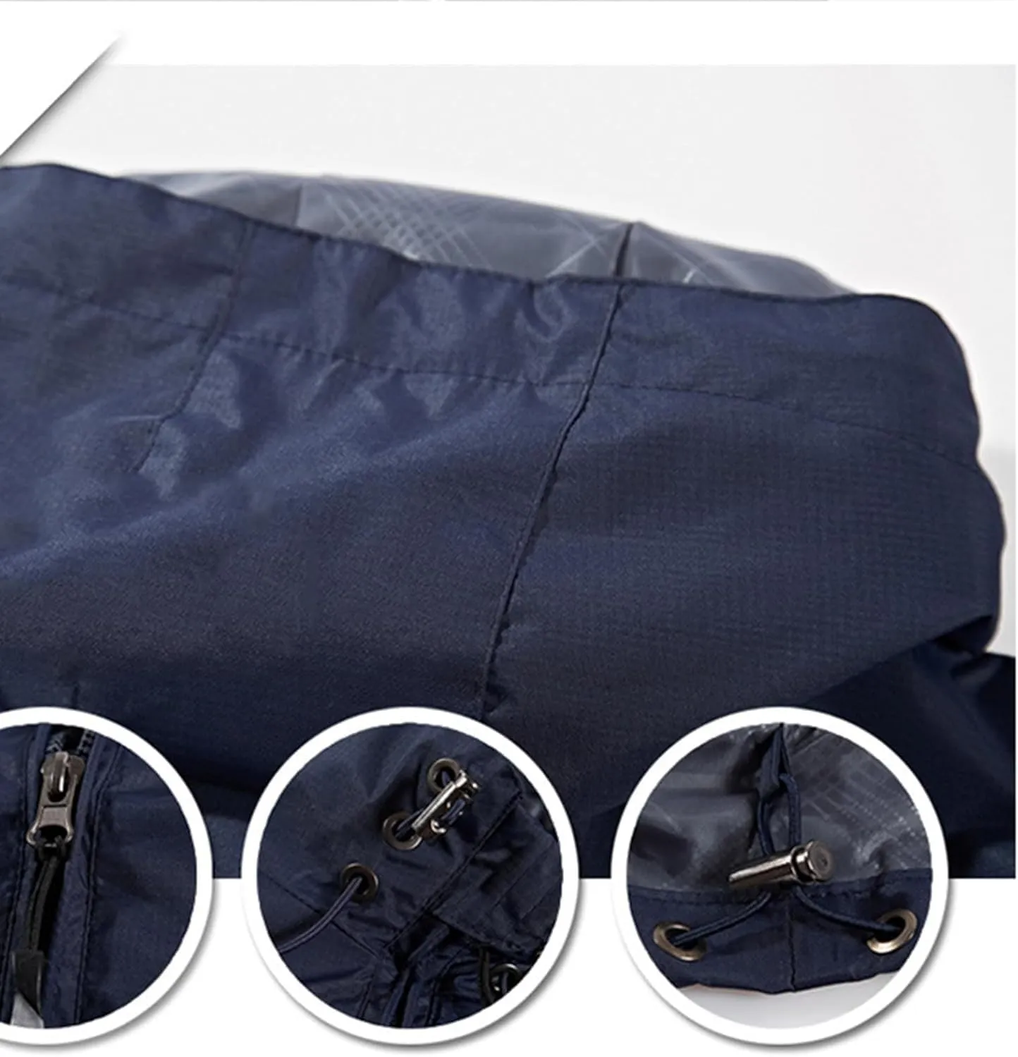 Men's Lightweight Softshell Jacket Fleece Lined Hooded Water Resistant Winter Hiking Windbreaker Jackets Pockets
