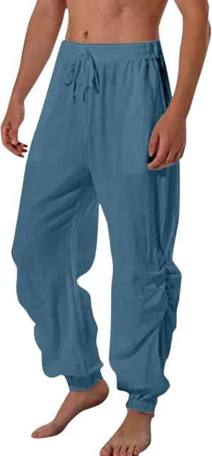 Men's Pants Jeans Fashion Beach Flowy Wide Leg Relaxed Fit Work Pants for Men Jeans Men's Pants Casual Relaxed Fit Tall Wide Leg Summer Work Comfy 2024 Mens Sweatpants with Pockets Cotton