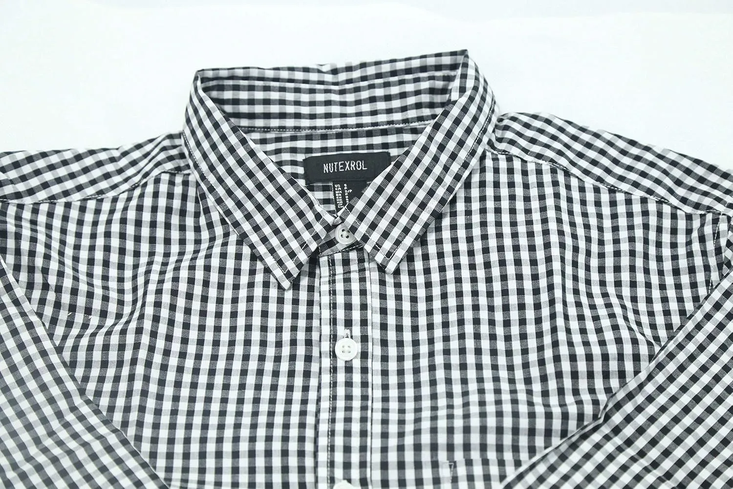 Men's Plaid Casual Slim Fit Long Sleeve Button Down Dress Shirts