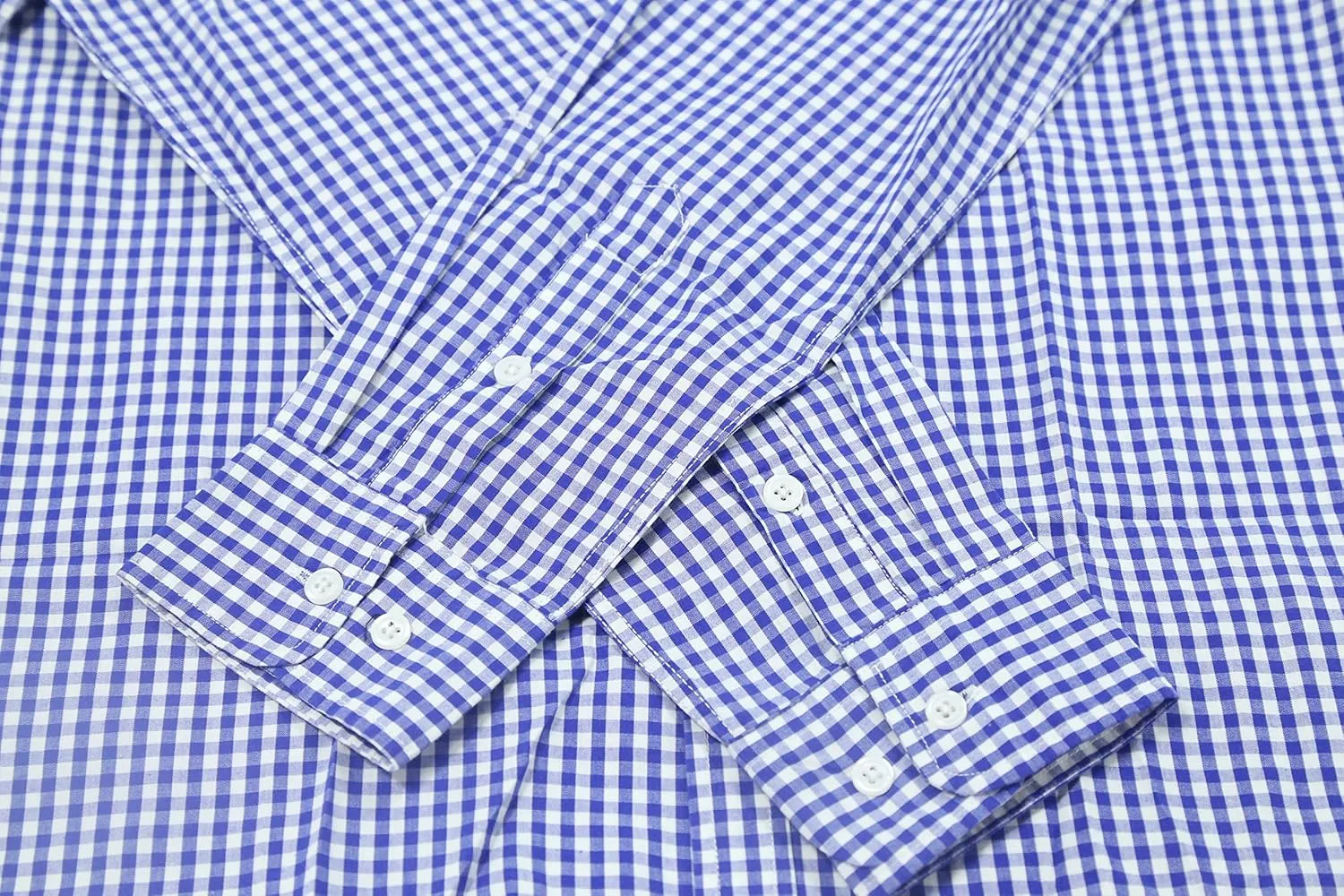 Men's Plaid Casual Slim Fit Long Sleeve Button Down Dress Shirts