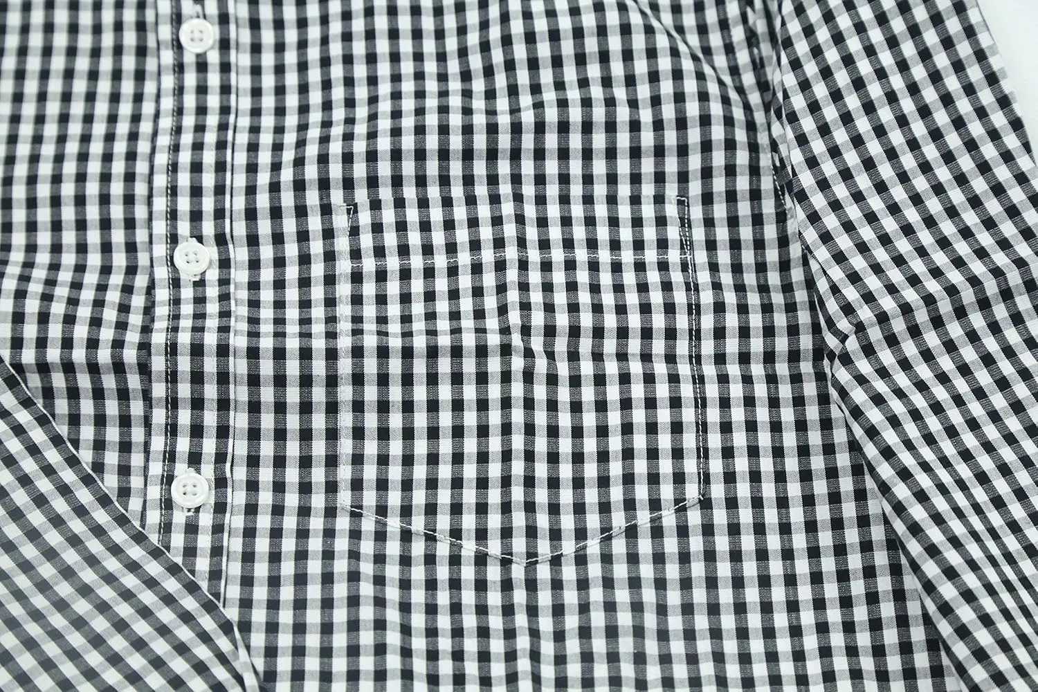 Men's Plaid Casual Slim Fit Long Sleeve Button Down Dress Shirts