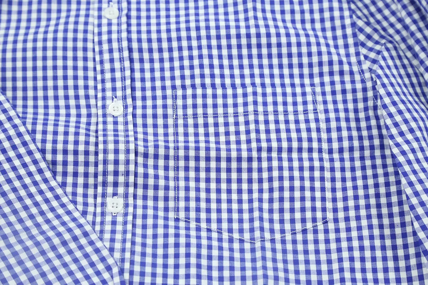 Men's Plaid Casual Slim Fit Long Sleeve Button Down Dress Shirts