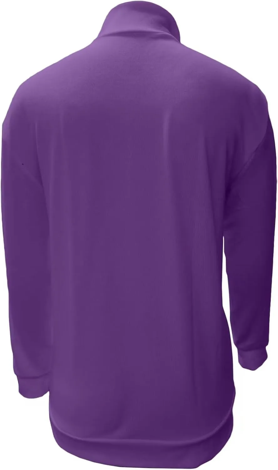 Mens Quarter Zip V Neck Sweaters Long Sleeve Solid Color Polo Knitted Pullover Fall Winter Warm Jumper Tops