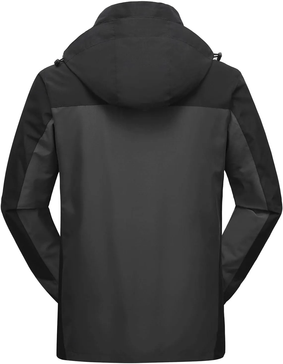 Men's Rain Jacket Water Resistant Windproof Winter Coat Warm and Thickened Softshell Jacket for Hiking Travel