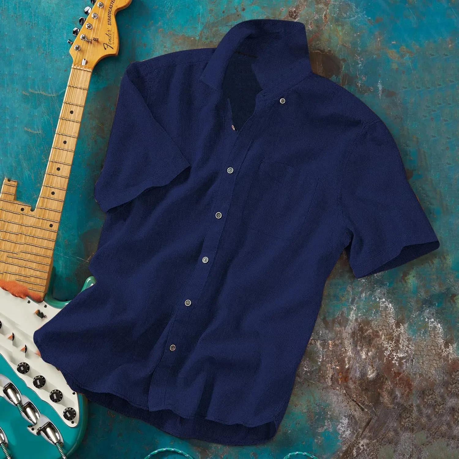 Mens Resort Wear 2025 Casual Lightweight Short Sleeve Cotton Linen Shirts Buttons Down Solid Loose Summer Beach Shirts