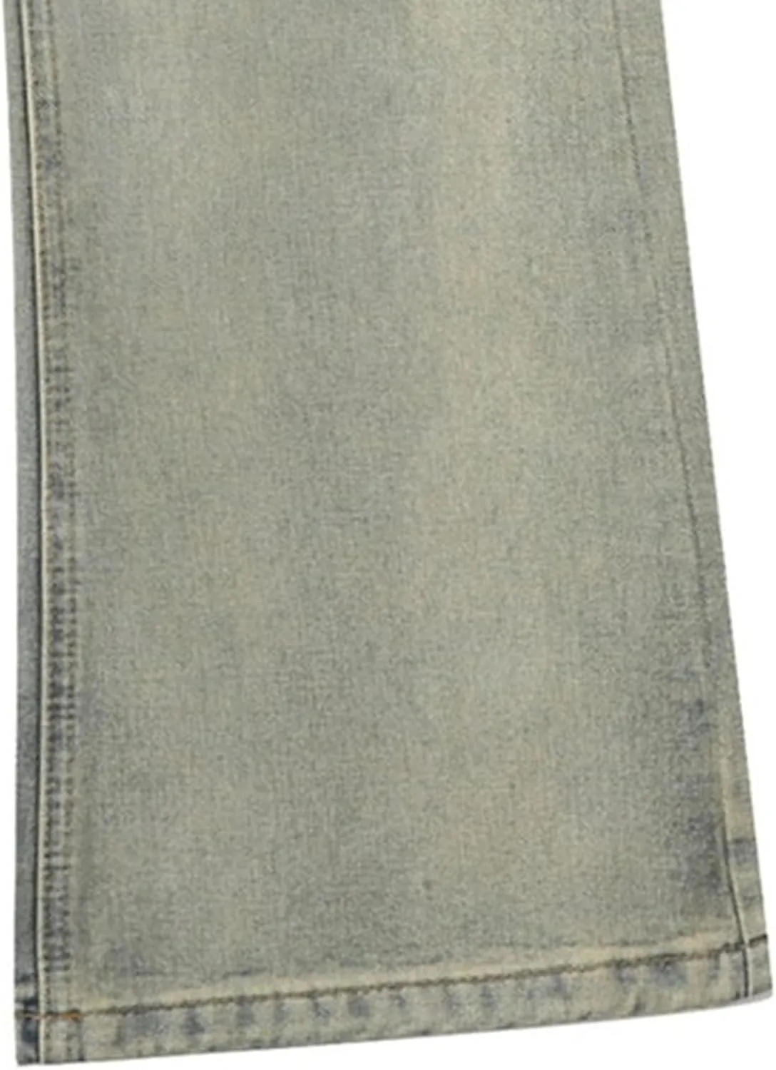 Men's Retro 60s 70s Disco Flared Trousers Comfort Stretch Fit Bell Bottom Denim Jeans