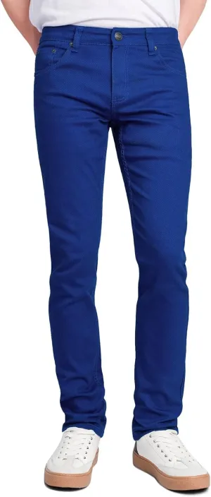 Men's Skinny Fit Color Stretch Jeans