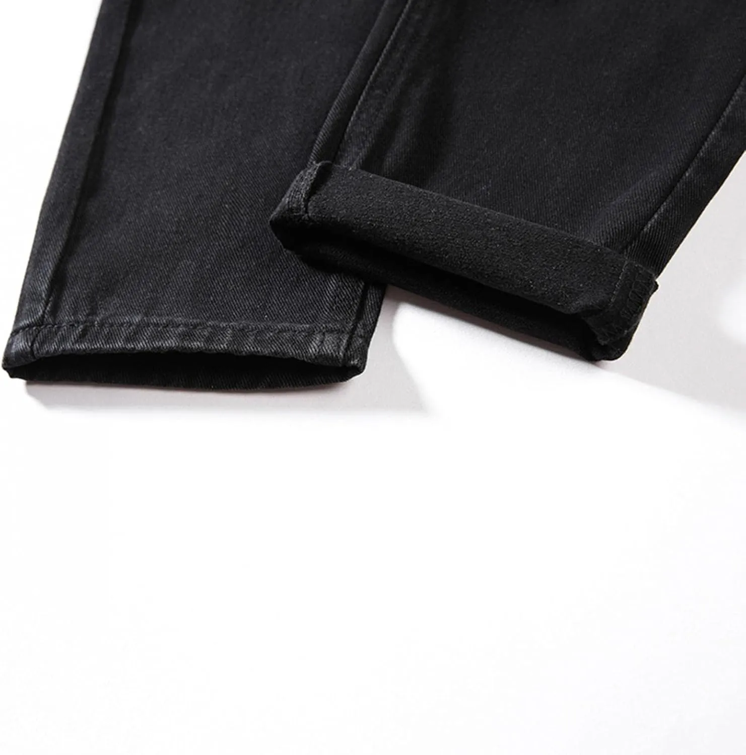 Men's Straight Leg Jeans - 2022 Stretch Fit Comfort Flared Retro Leg Denim Jeans Long Pants Trousers with Pocket