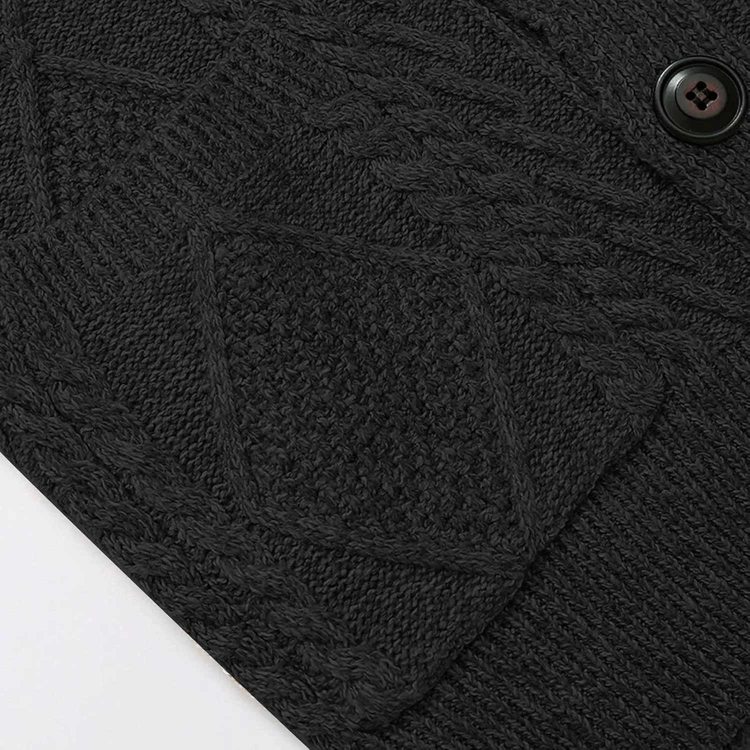 Men's Sweater Plus Size Autumn and Winter Fashion Loose Cardigan Warm Lapel Hooded Jacket Sweater Soft Sweater