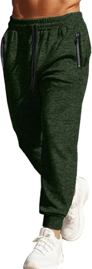 Men's Sweatpants Baggy Athletic Workout Jogger with Pocket Drawstring Sports Fitness Pants Outdoor Hiking Pants