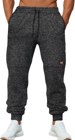 Men's Sweatpants Baggy Athletic Workout Jogger with Pocket Drawstring Sports Fitness Pants Outdoor Hiking Pants