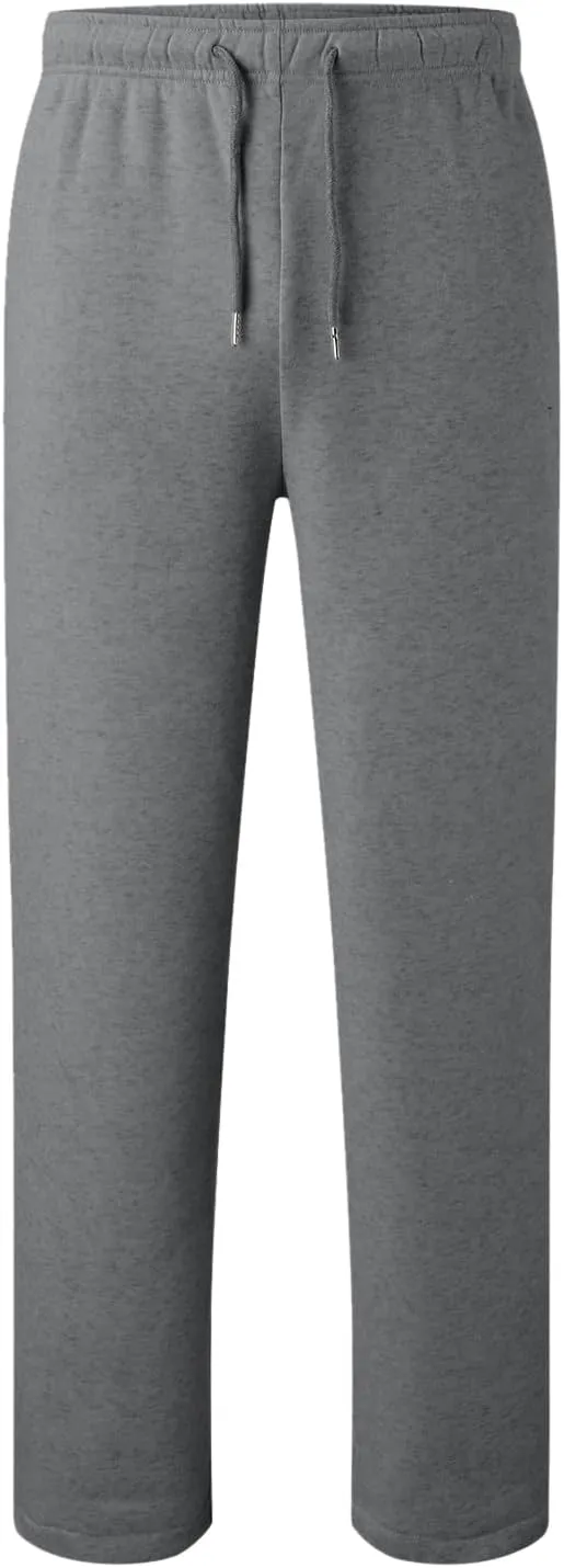 Mens Sweatpants Joggers, Joggers for Men, Men's Fleece Athletic Sweatpants for Men Loose Fit Active Sweatpants with Pockets