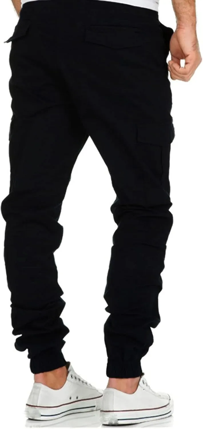 Mens Sweatpants with Pockets Tactical Pants Rip-Stop Hiking Pants Sweatpants Men Men's Sweatpants Overalls Drawstring