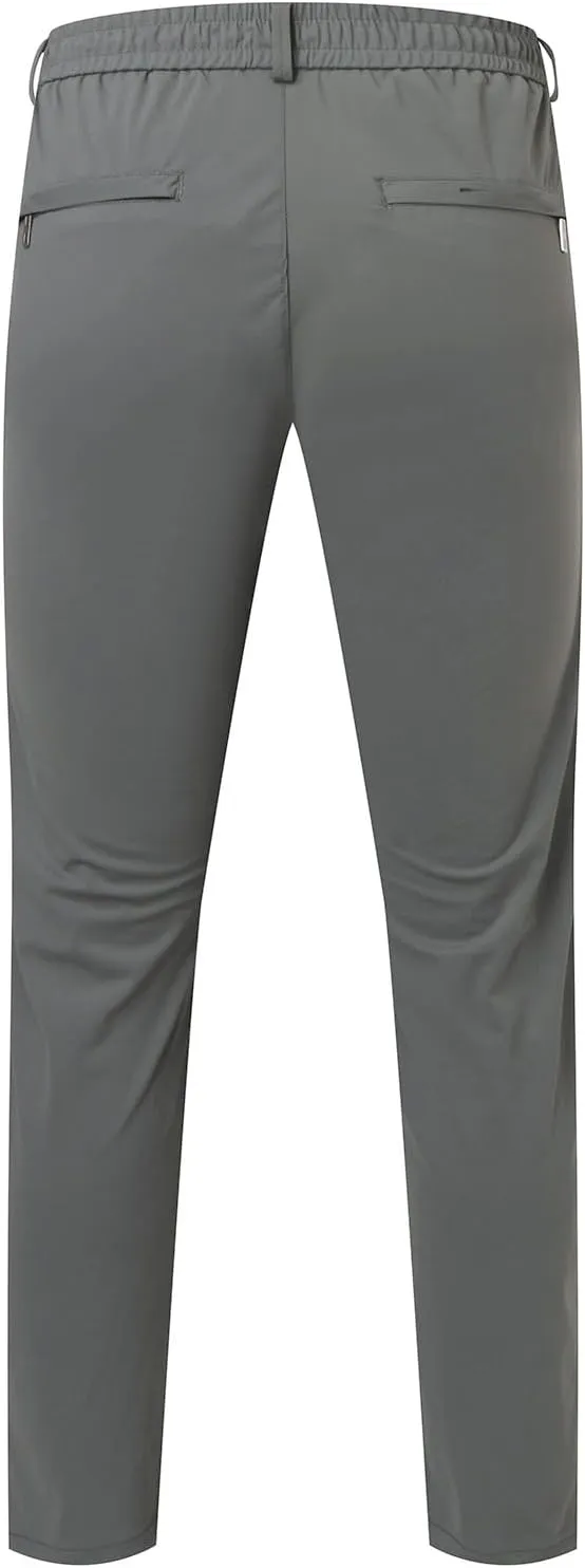 Men's Sweatpants with Zipper Pockets Relaxed Fit Hiking Joggers Athletic Workout Sport Trousers for Men Sport