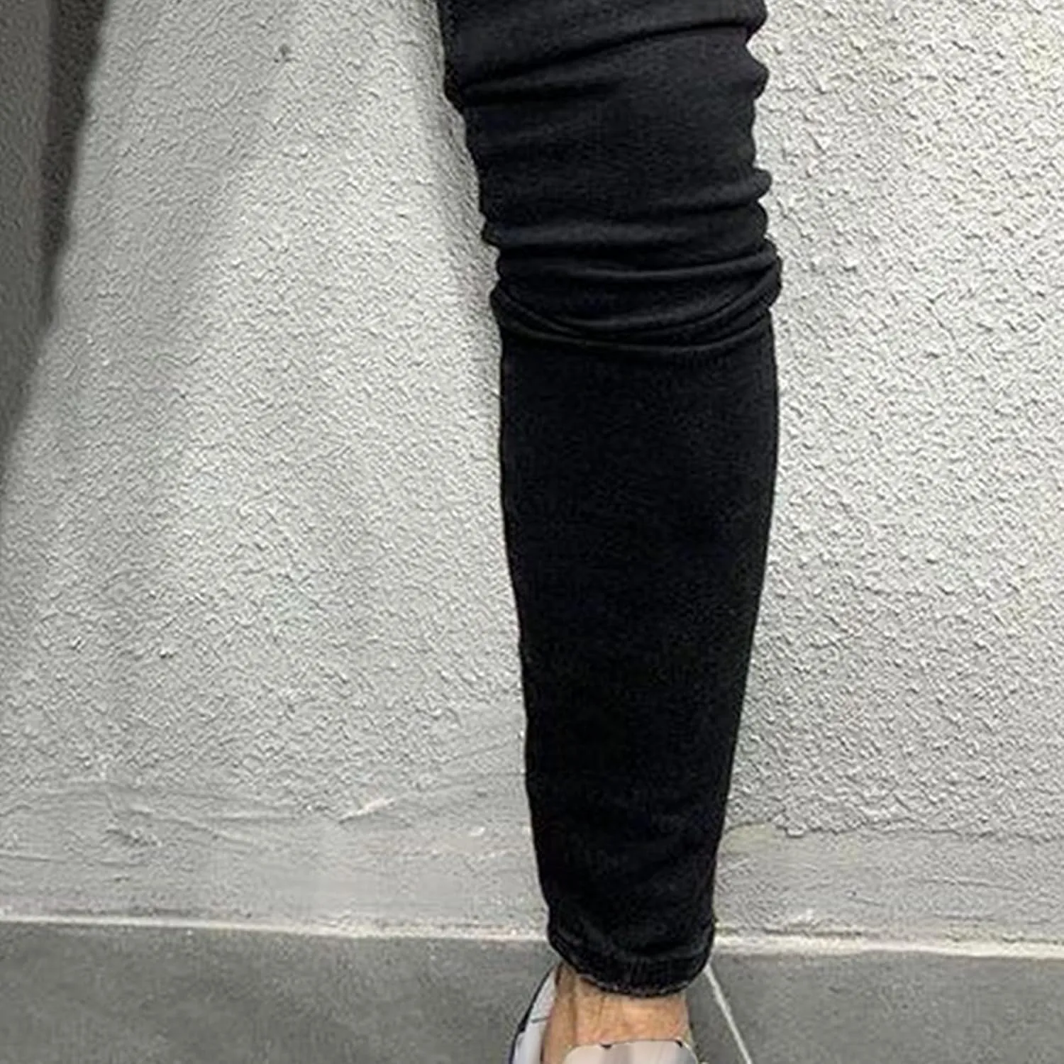 Men's Taper Skinny Fit Stretch Denim Pants Classic Comfort Regular Fit Jeans Casual Washed Jeans Pants
