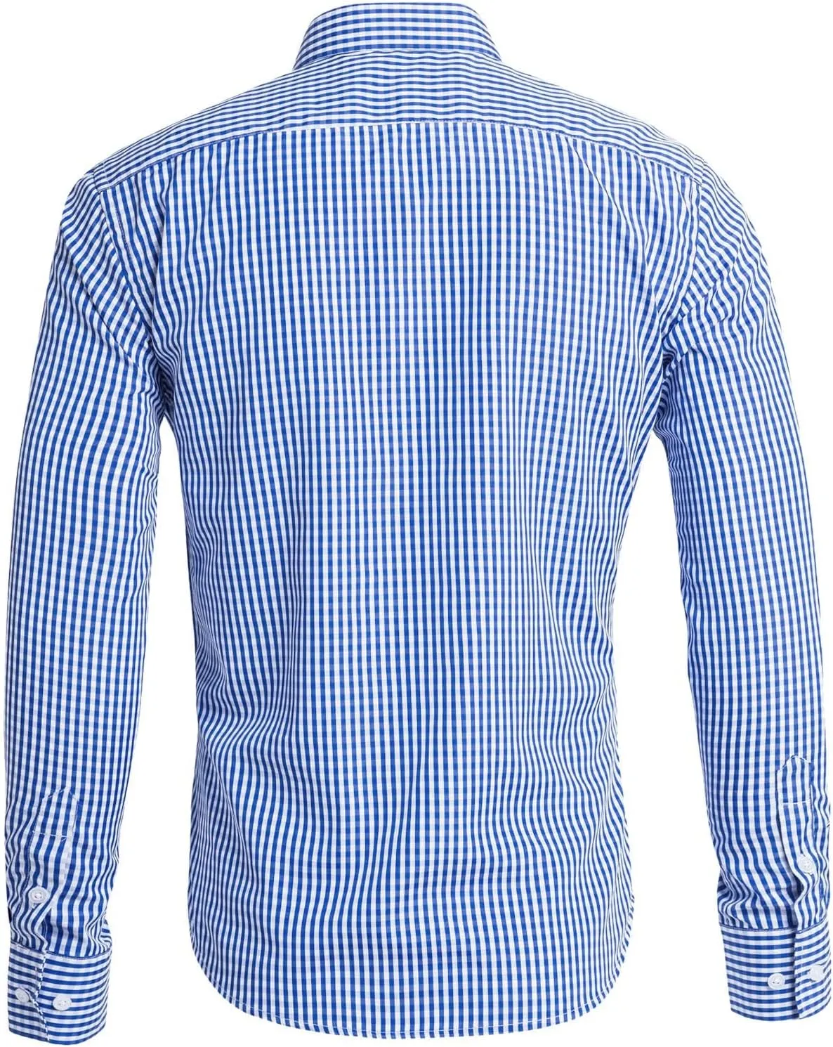 Men's Vertical Striped Shirts Long Sleeve Button Down Shirts Spread Collar Dress Shirts Casual Fall Shirt Jacket