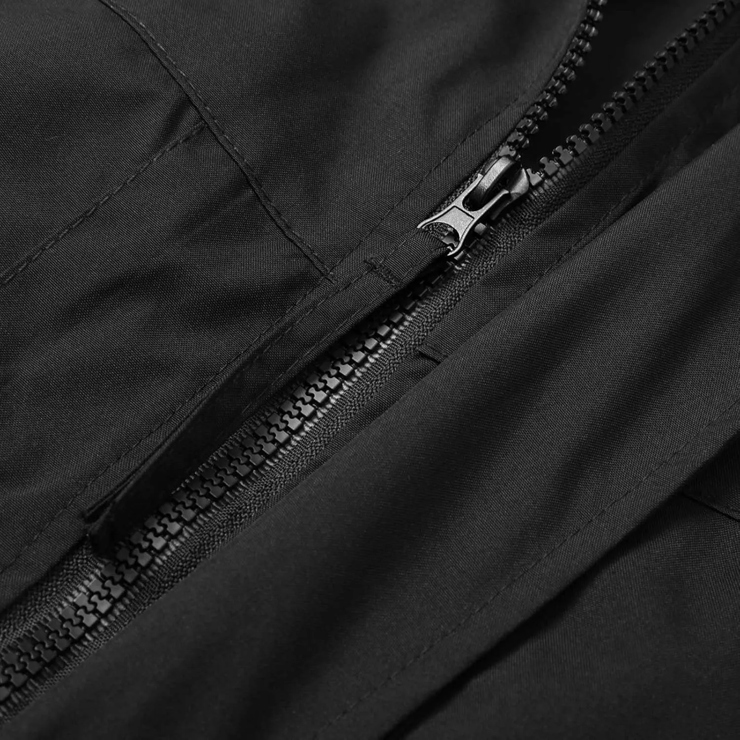 Mens Waterproof Lightweight Windbreaker Jacket Long Sleeve Water-Resistant Raincoat Softshell Hooded Jacket