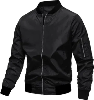 Men's Waterproof Rain Jacket Outdoor LightweightOutdoor Jacket with Pockets Rain Shell Coat for Hiking Golf Travel