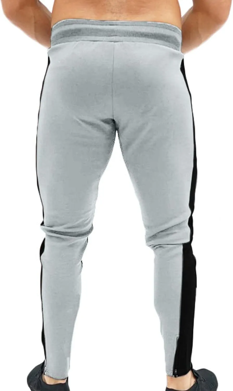 Mens Workout Cargo Sweatpants Pants Drawstring Waist Workout Outdoor Jogger Sweatpants Men Joggers Chino Cargo Pants