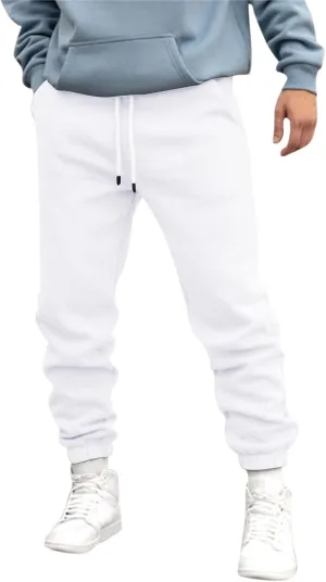 Mens Workout Cargo Sweatpants Slim Joggers Workout Pants for Running Sweatpants Hiking Mens Sweatpants Casual Cotton