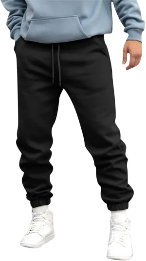 Mens Workout Cargo Sweatpants Slim Joggers Workout Pants for Running Sweatpants Hiking Mens Sweatpants Casual Cotton