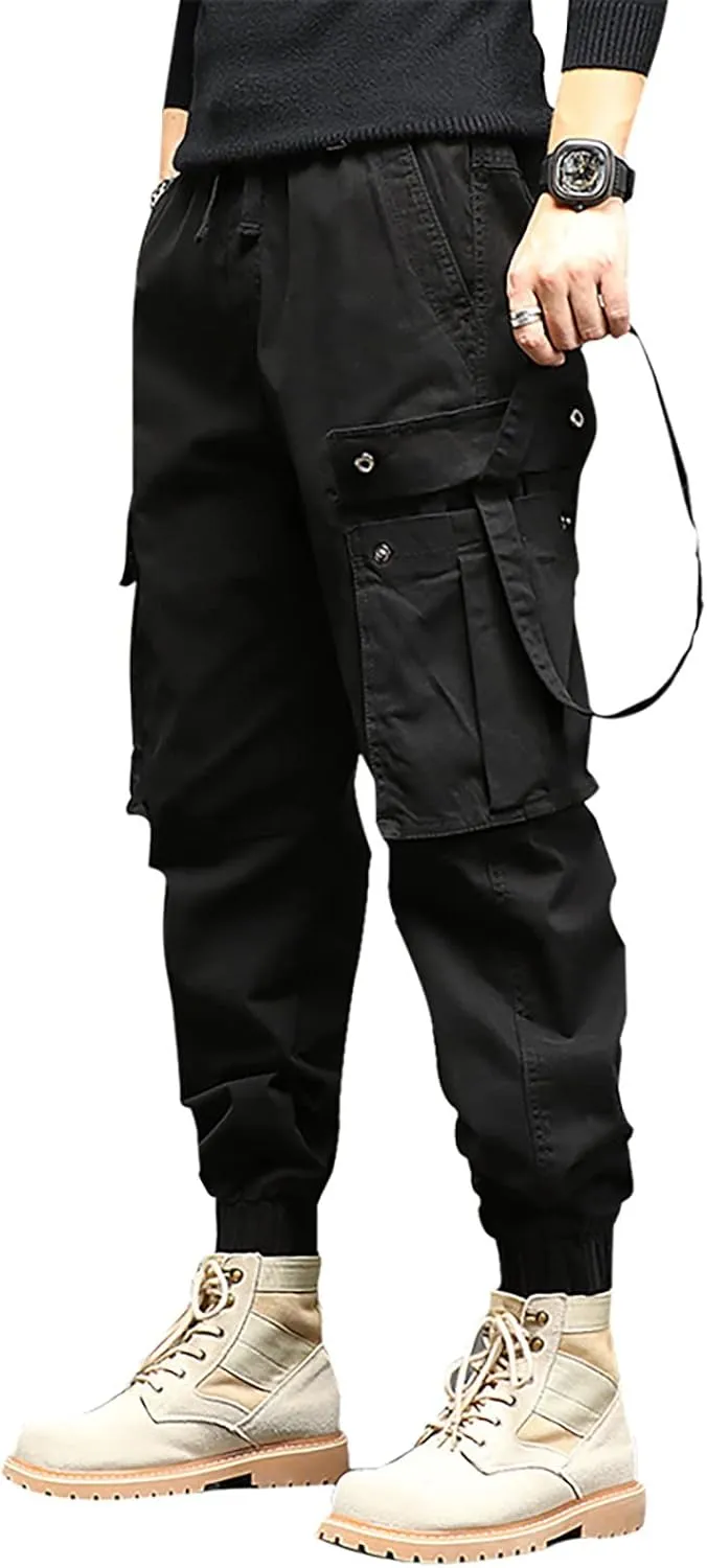 Mens Workout Cargo Sweatpants Sweatpants Long Pants Workout Trousers Men's Fleece Sweatpants Cotton Soft Sherpa Lined