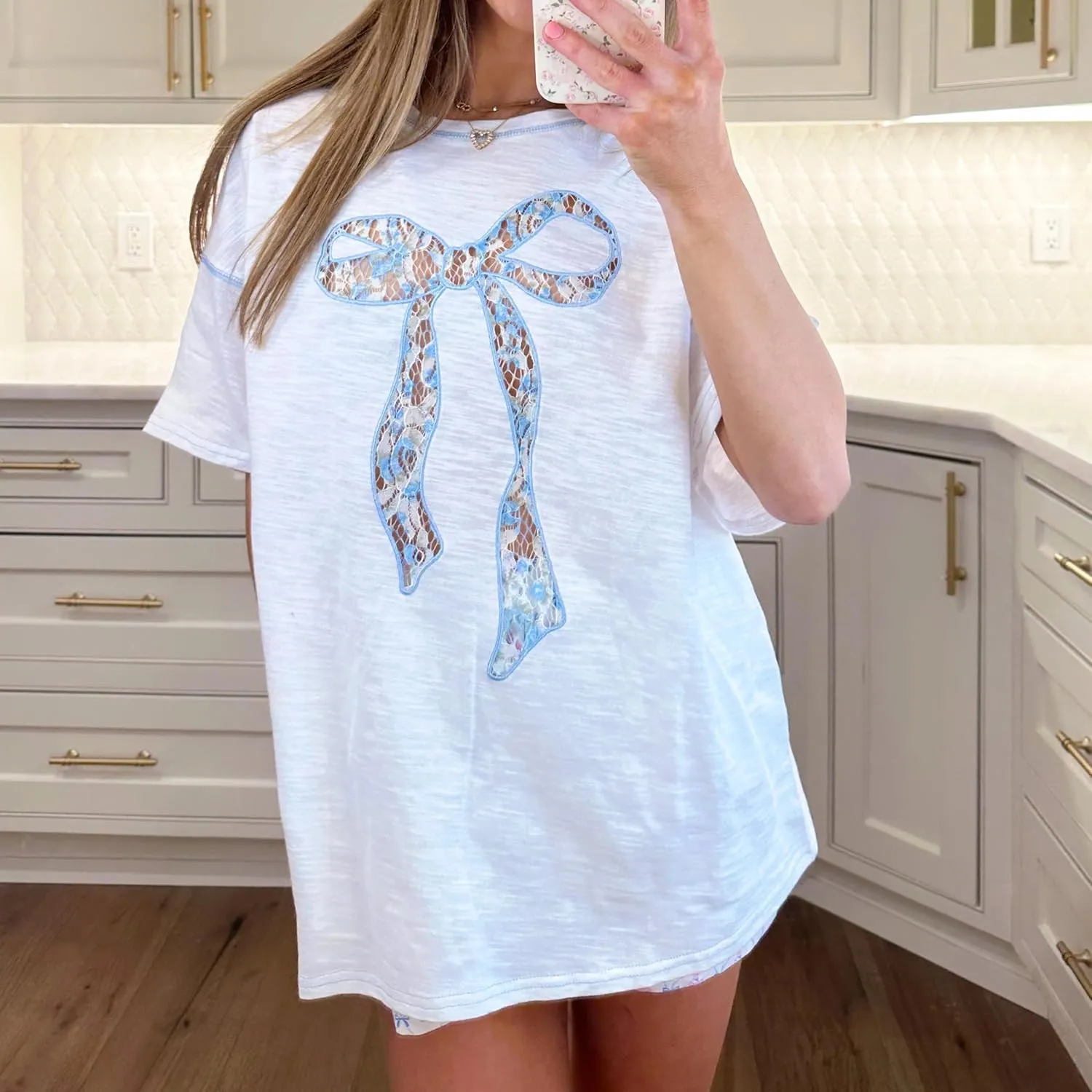 Oversized Graphic Tshirts for Women Teen Girls Y2k Short Sleeve Crewneck Graphic Tee Loose Shirt Summer Streetwear