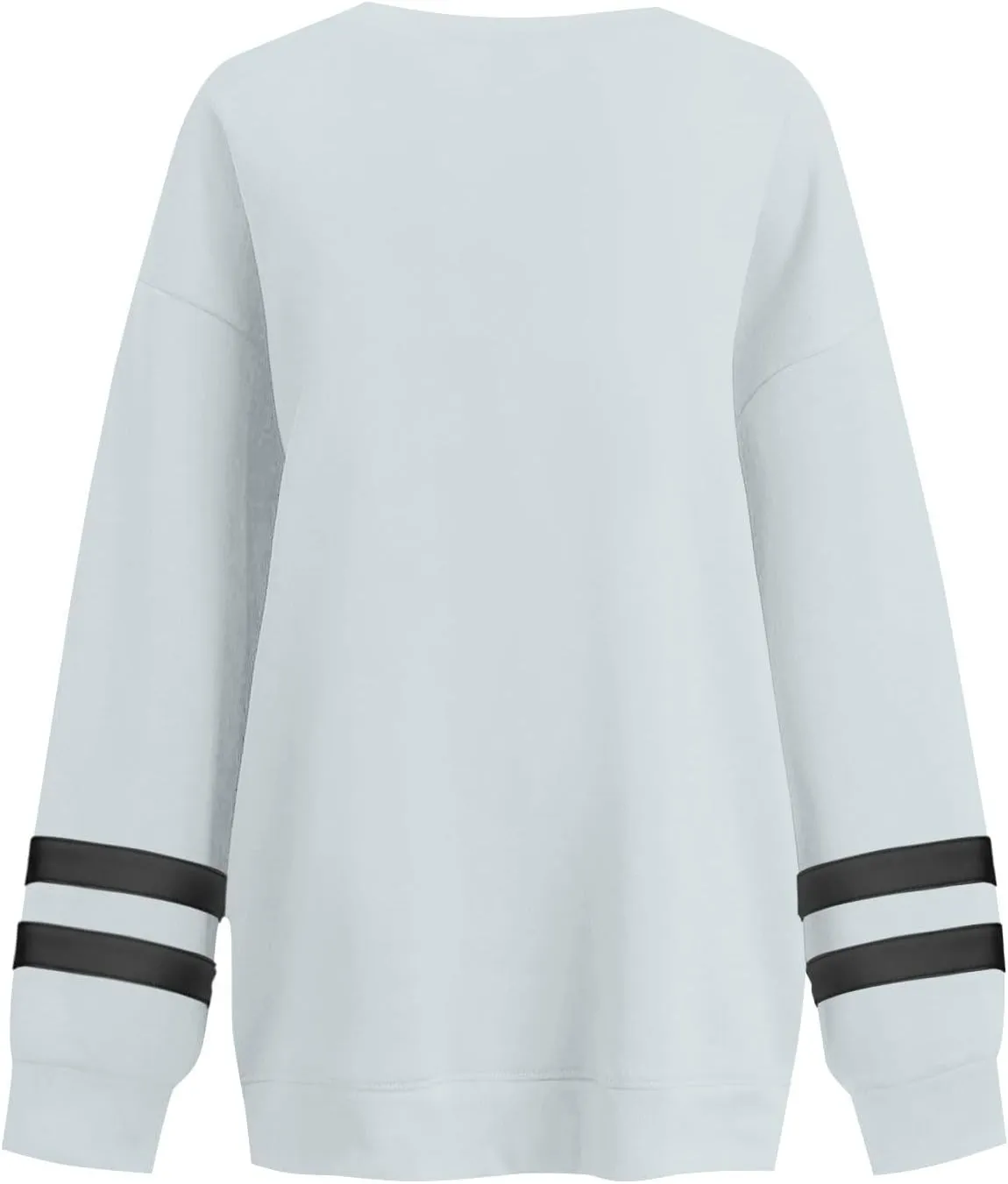 Oversized Sweatshirt For Women Trendy Crewneck Long Sleeve Fall Winter Clothes 2024 Solid Hoodie Pullover