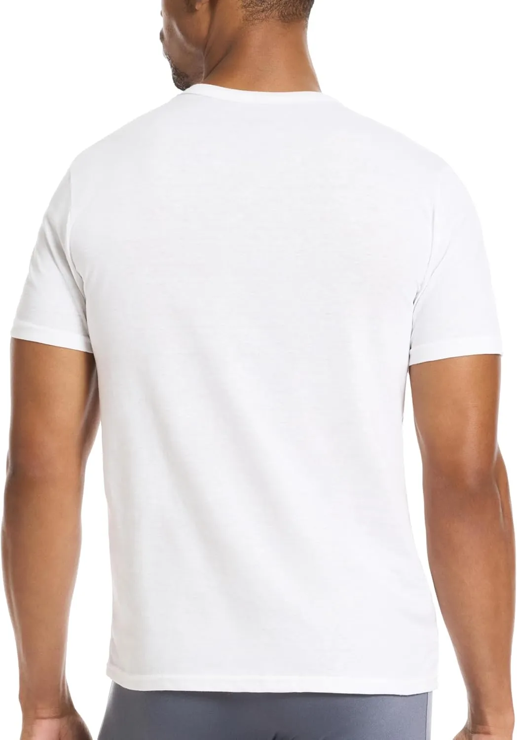 PUMA Men's 4 Pack Cotton Crewneck Short Sleeve T-Shirt