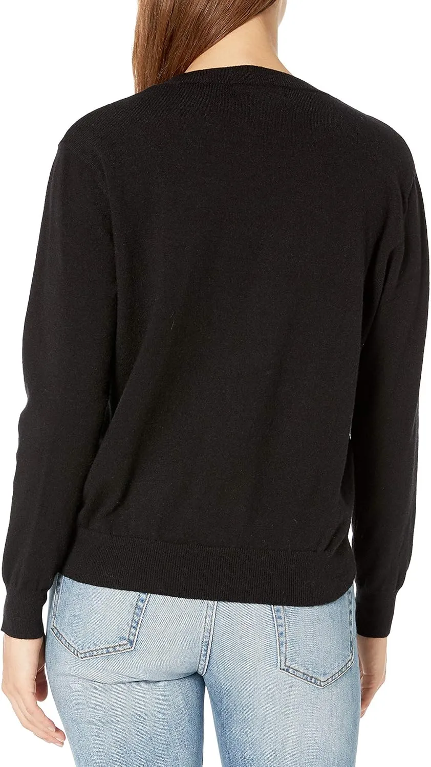 QUALFORT Women's Sweaters Soft Lightweight Knitted Pullover Sweater