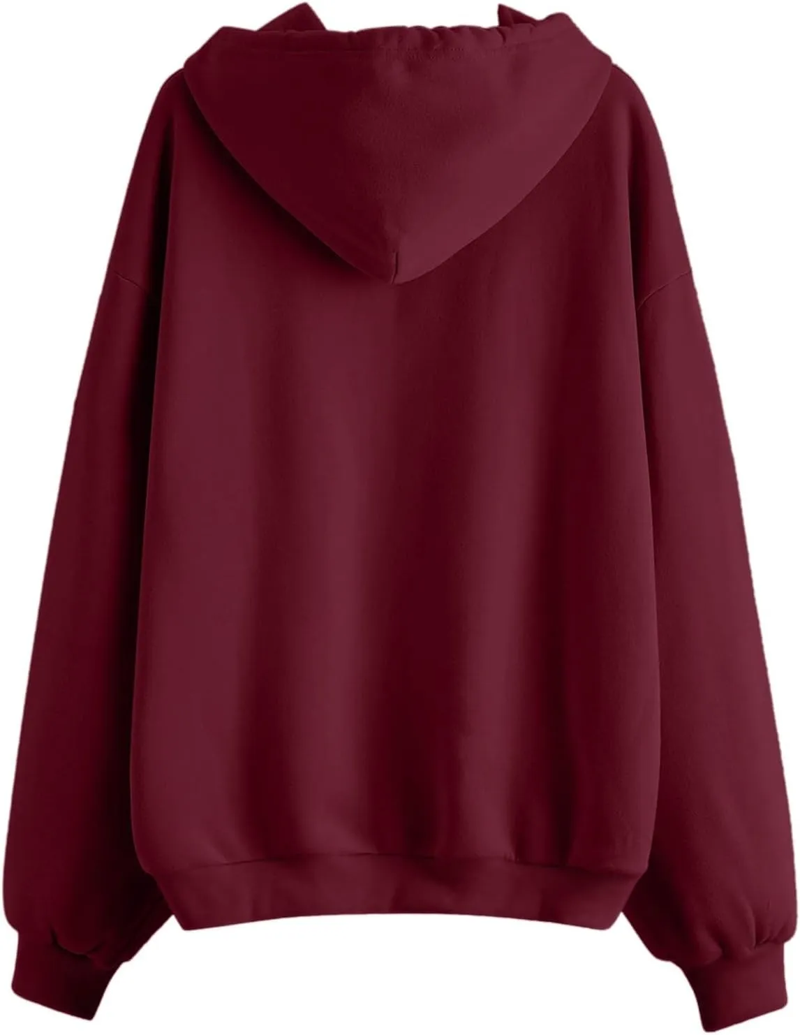 SHAOBGE Fall Sweatshirts for Women Zip Up Hoodies Oversized Sweatshirt Y2K Clothing Casual Drawstring Jacket with Pockets