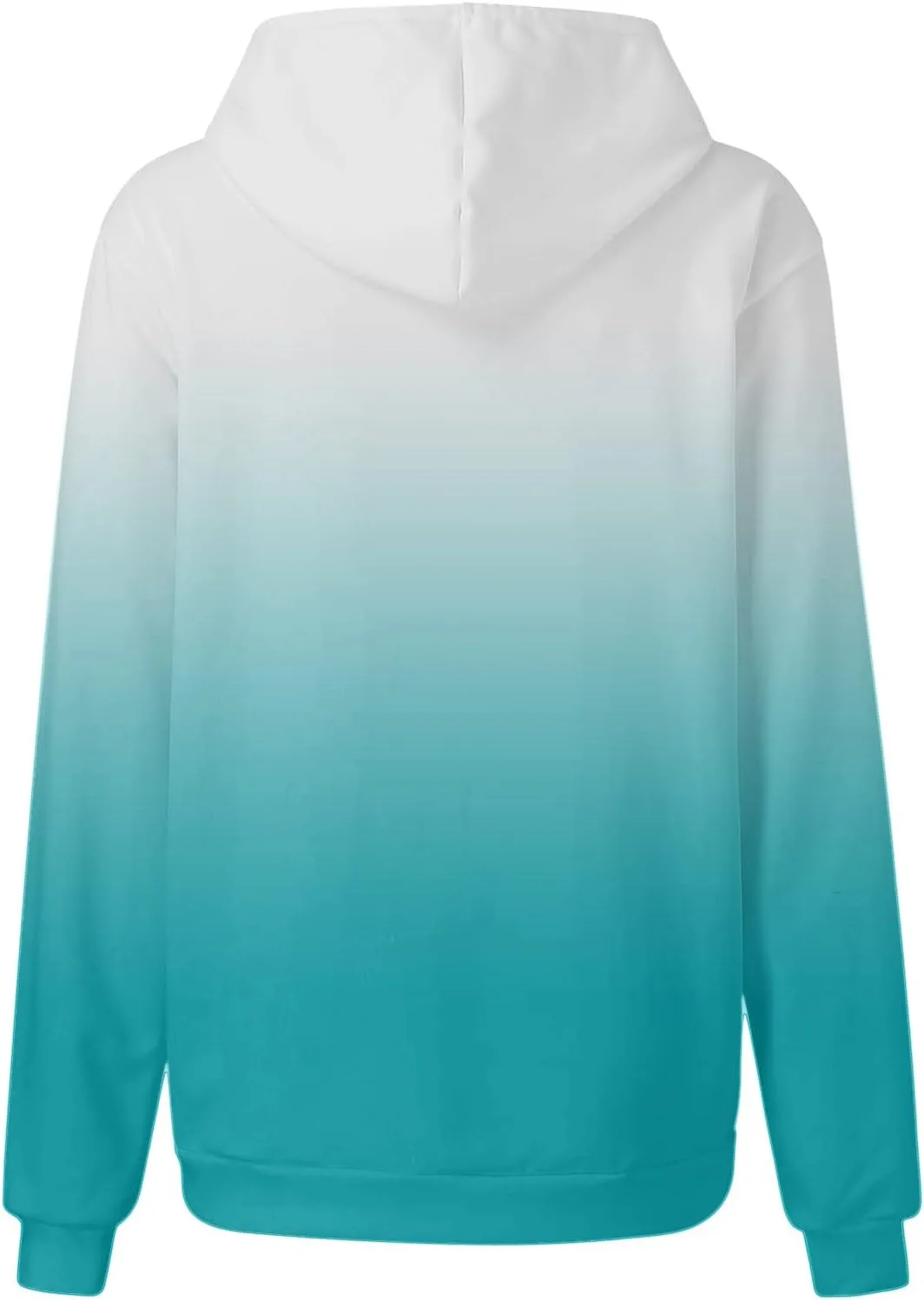 SHAOBGE Oversized Sweatshirt For Women Fall Fashion Long Sleeve Gradient Pullover Casual Loose Graphic Hoodies Y2K Tops