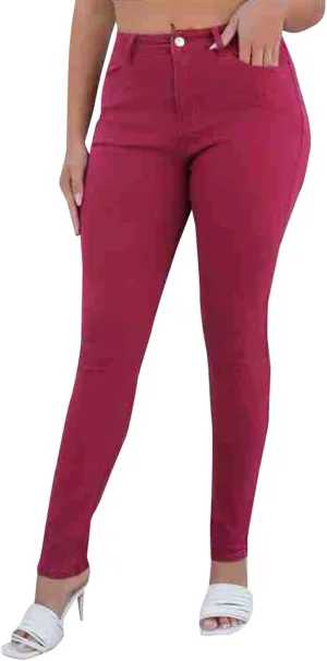Skinny Jeans for Women Stretchy High Waisted Tummy Control Jeggings Sexy Butt Lifting Jeans Trousers with Pockets