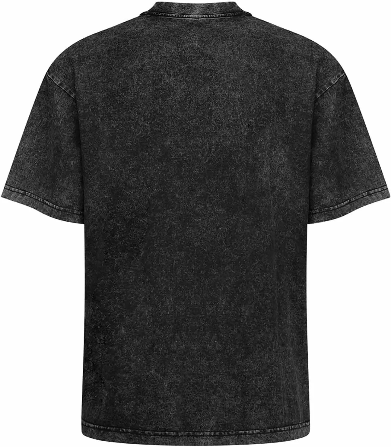 Stretchable Vintage Oversized Cotton T-Shirts Loose Shirts Crew Neck Tees