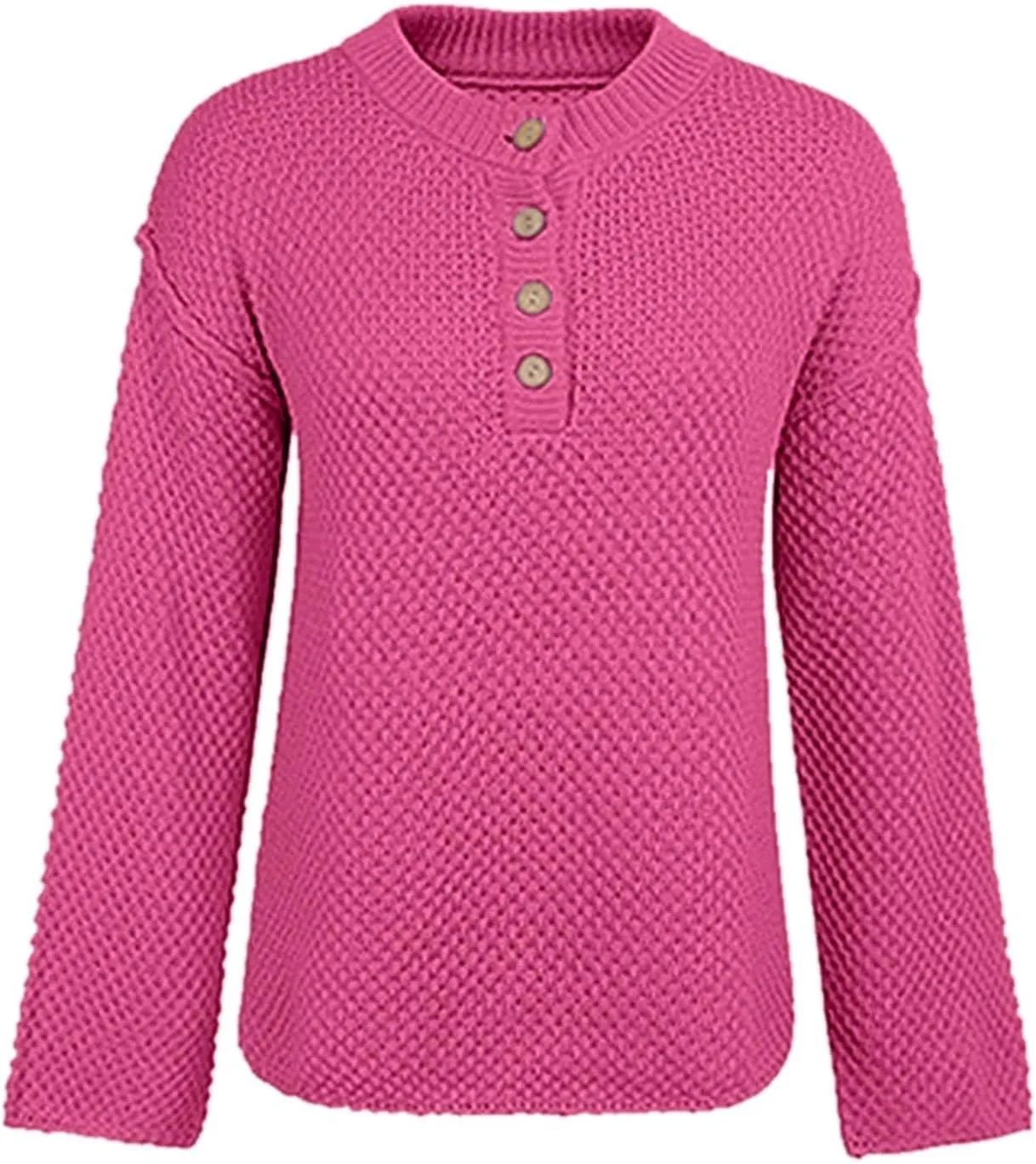 Sweaters for Women Fit Lightweight Long Sleeve Turtleneck Sweater Fall Sweaters Round Neck Oversized Sweater for