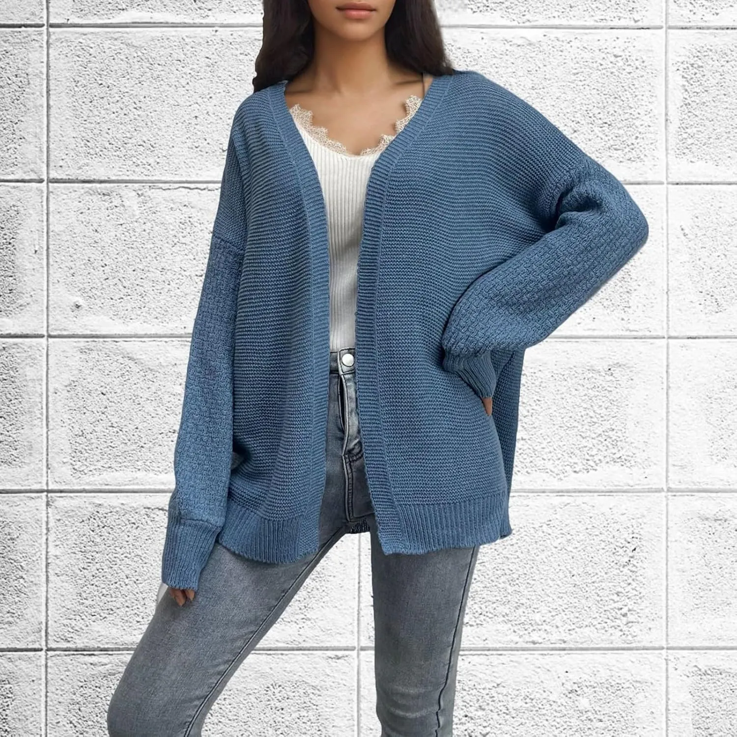 Sweaters For Women Sweater Cardigan Knitted Cardigan Sweaters For Women Chunky Knit Cardigan Short Women'S Sweaters