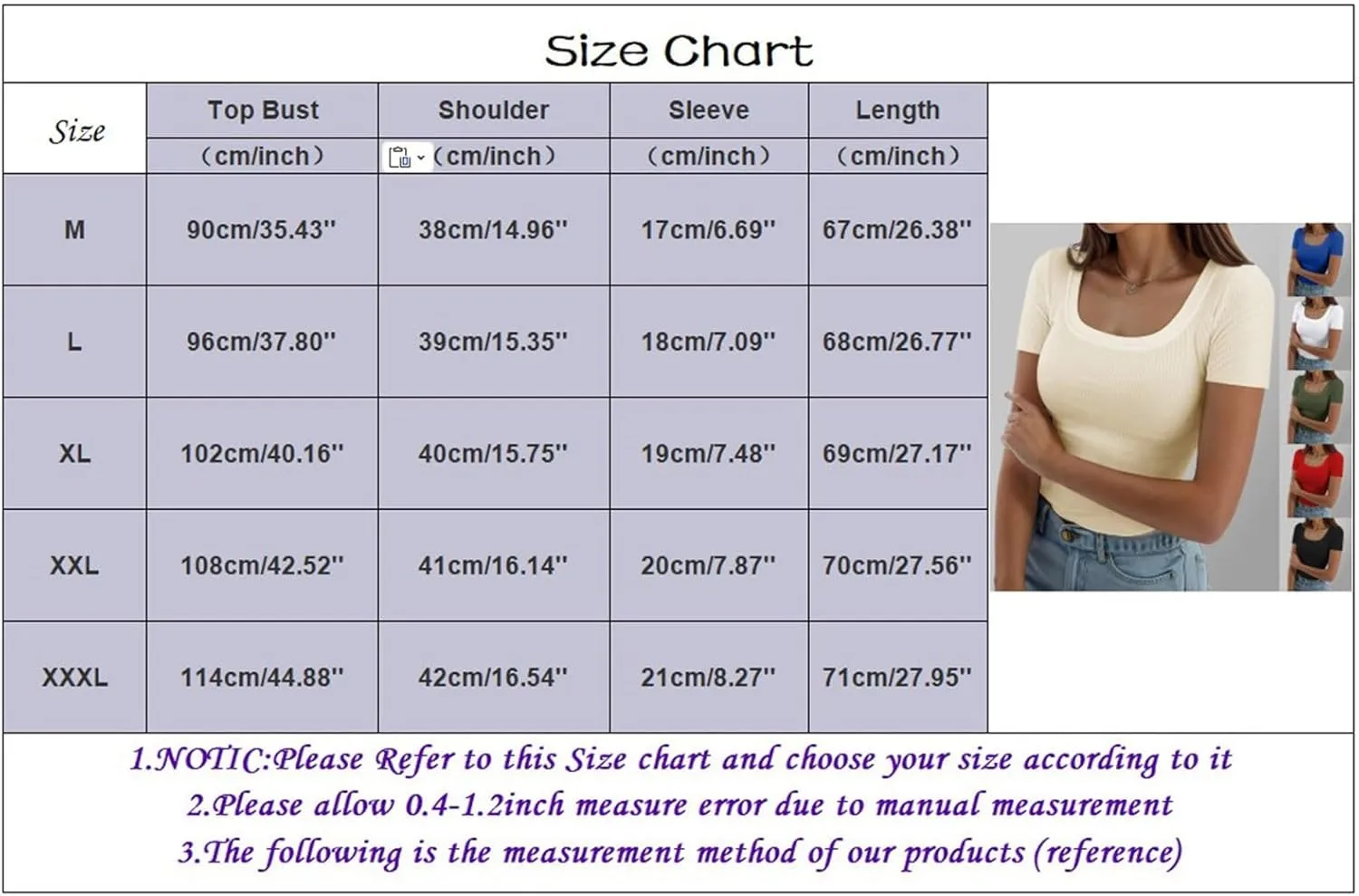 T Shirts for Women V Neck Slim Fit Crew Neck Slim Fit T Shirts 2025 Y2k Clothes Spring Summer Going Out Tops Short Sleeve
