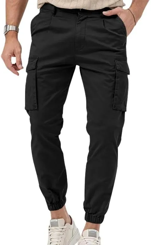 Tactical Work Cargo Pants for Men Ripstop Waterproof Stretch Pants Pockets Relaxed Fit Utility Outdoor Apparel