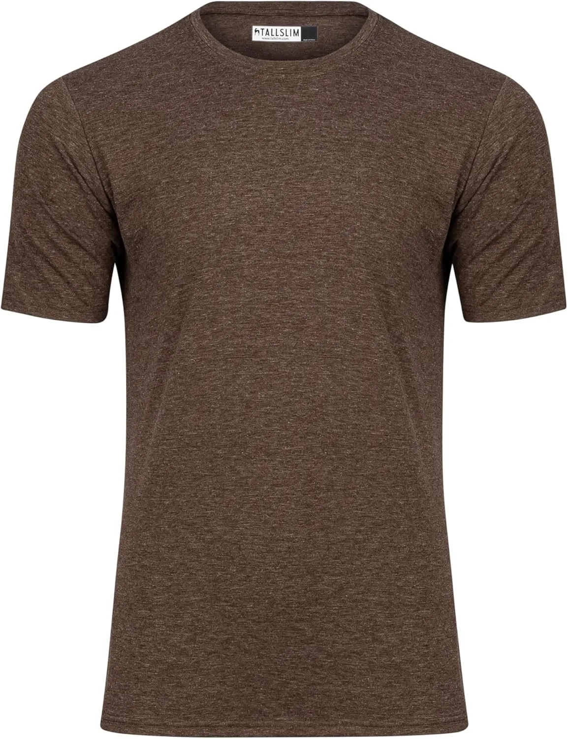 TallSlim Men's Tall Slim-Fit Short Sleeve Crewneck T-Shirt - Extra Long, Slim Fit, Preshrunk Easy Care