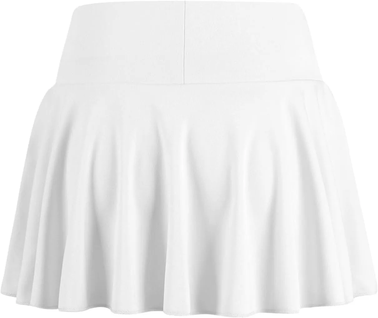 Tennis Skirts for Women with Shorts Underneath Flowy High Waisted Pleated Skirt Athleisure Golf Skort with Pockets
